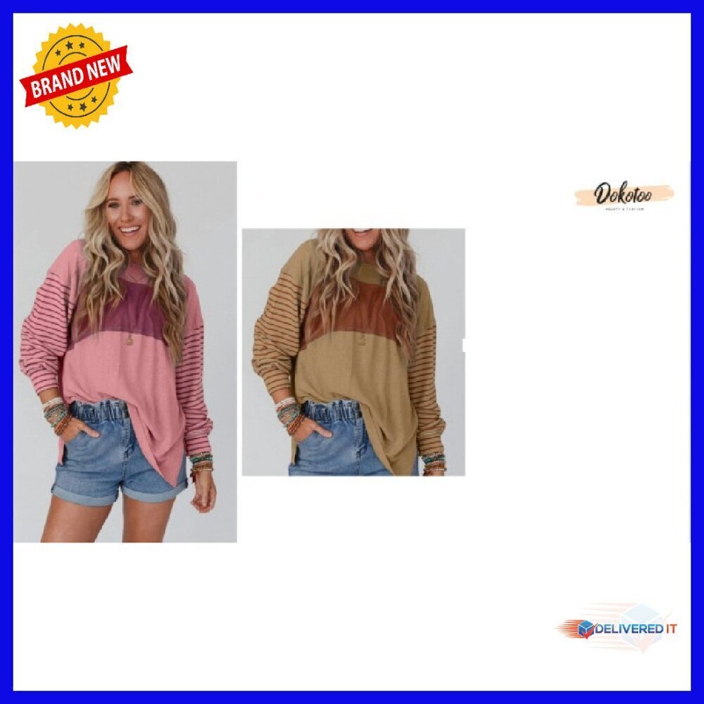Long Sleeve Tunic Top Soft Stretchy Material Business Casual Wear - Picture 7 of 7